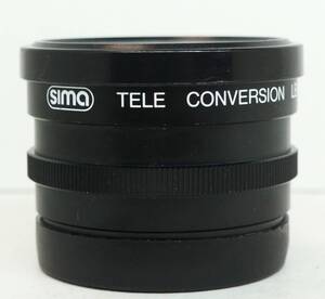 ☆実用良品・人気の望遠レンズ☆　52mm接続 SIMA TELE CONVERSION LENS 1.5X (H1788)