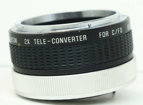  ☆光学良好・人気の望遠レンズ(2倍望遠)☆　キャノンFDマウント用　TAMRON SP F SYSTEM 2X TELE-CONVERTER FOR C/FD (I0004)