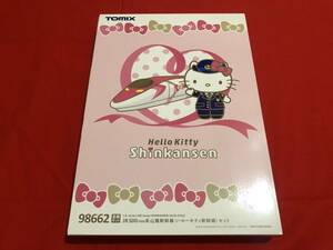 送料込 98662 TOMIX トミックス 山陽新幹線 JR 500 7000系（ハローキティ新幹線）8両セット 新品保存品 