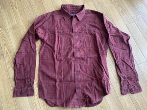 ★Patagonia パタゴニア ORGANIC COTTON オーガニックコットン 長袖シャツ S★チェックシャツ