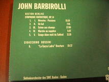 【CD】バルビローリ / 南西ドイツ放送so ベルリオーズ / 幻想交響曲 、ロッシーニ / 「泥棒かささぎ」序曲 _画像2