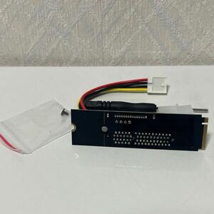 M.2 Key MからPCI-e 1X 4xカードからNGFF Foot 4x信号M2カードNVMEを照明 (4PIN Cable)