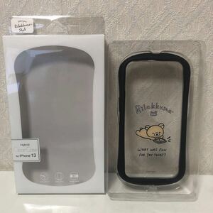 601i2414 グルマンディーズ リラックマ iPhone13(6.1インチ)対応 ハイブリッドクリアケース リラックマ GRC-291A