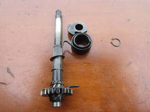  Dux ST50-5034*** DAX 6V kick shaft relation gear starter shaft gear postage 520 jpy Honda Monkey white DAX including in a package OK