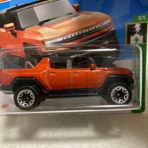 Hot Wheels★GMC HUMMER EV HW GREEN SPEED★