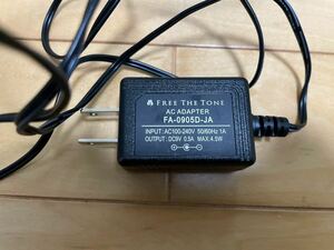 Free the tone FA-0905D-JA アダプター DC9V 0.5A エフェクター パワーサプライ