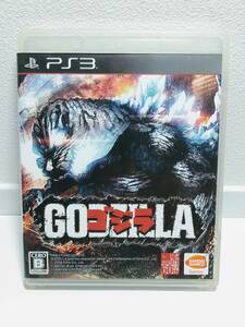 ★送料無料、ディスク美品★ PS3 BANDAI NAMCO バンダイナムコゲームス GODZILLA ゴジラ プレイステーション3 レア　ゲーム　ソフト ③