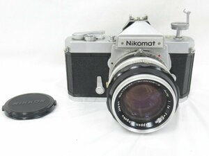 ○ 中古品 Nikomat ニコマート FT フィルムカメラ 一眼レフ / レンズ NIKKOR-S Auto 1:1.4 5.8㎝