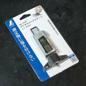 未使用品 シンワ測定 Shinwa デジタルデップスゲージ ミニ 25mm 19305