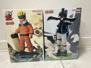 【新品未開封品】NARUTO 2個セット うずまきナルト うちはサスケ UZUMAKI NARUTO 20th ANNIVERSARY UCHIHA SASUKE フィギュア