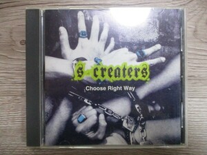 BT　A4　送料無料♪【　S☆CREATERS　CHOOSE RIGHT WAY　】中古CD　