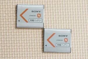 SONY ソニー バッテリー 電池 充電 NP-BN1 QX100 QX30 QX10 WX220 TX30 W810 TX30 中古品 2個セット4