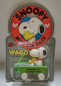 AVIVA スヌーピー MINI DIECAST SMILERSNOOPY&WOODSTOCK