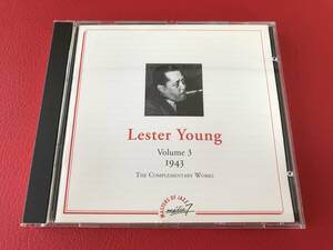 ◆LESTER YOUNG VOLUME 3 1943/仏盤CD/レスター・ヤング/MJCD64　 #L25YY1