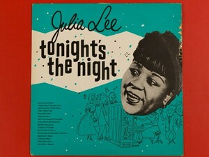 ◇英盤 Julia Lee/Tonight's The Night/LP、CRB1039 #L11YK3