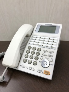  Panasonic VB-F611KPA-W 24 button Chinese character analogue . electro- telephone machine ( white ) secondhand goods 