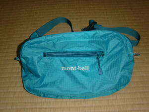 美品★mont-bell モンベル　ポケッタブル　ライトポーチ　Ｍ★