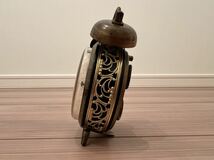 目覚まし時計　イェルガー　置時計　アンティーク　 Antique Jerger Alarm Clock, Antique Vintage ヴィンテージ　当時物　昭和レトロ_画像2