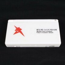 DS Lite 本体 ガンダム RX-93 動作確認済 任天堂 ニンテンドー Nintendo ゲーム Game Console HandHeld 中古 Gジェネレーション_画像9