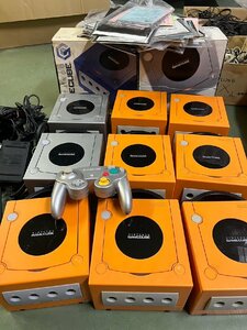 ゲームキューブ 本体 オレンジ　シルバー 9台　動作確認済み GC 中古 中古品 まとめ ゲーム Game ニンテンドー Nintendo 動作確認