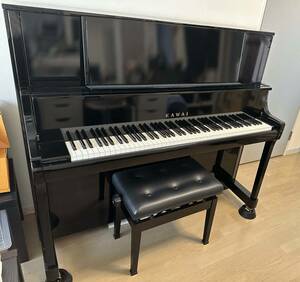  price decline!! super-beauty goods! KAWAI Kawai K700 upright piano 2019 year present K series model black chair attaching style law 1 times free [ Saitama prefecture direct pickup recommendation ]