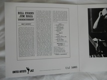 Bill Evans Jim Hall Undercurrent ビル・エヴァンス ジム・ホール 暗流 アンダーカレント UAJ 14003 USA盤_画像3