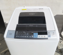 Z-2877■奈良発!HITACHI 　日立　8.0kg電気洗濯乾燥機　BW-D8SV 2014年製　 中古動作品 引取可_画像2