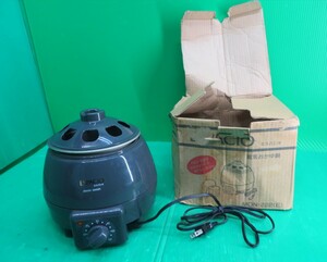 Z-2887■ESPACIO エスパシオ　電気おかゆ鍋　MON-222(E) 中古　動作品　