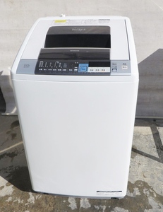 Z-2877■奈良発!HITACHI 　日立　8.0kg電気洗濯乾燥機　BW-D8SV 2014年製　 中古動作品 引取可
