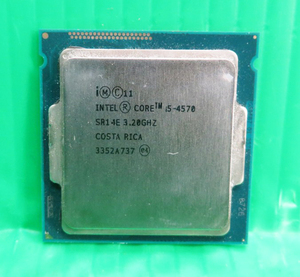 PC-1619■送料無料！インテル Core i5-4570 プロセッサー SR14E/ 3.20 GHz 動作確認済