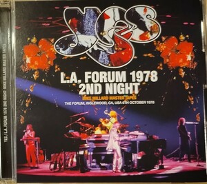【送料ゼロ】Yes '78 Mike Millard Master Tapes イエス Live L.A.Forum USA Steve Howe Rick Wakeman