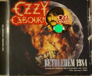 【送料ゼロ】Ozzy Osbourne ボーナスDVD付 Live Bethlehem USA オジー・オズボーン