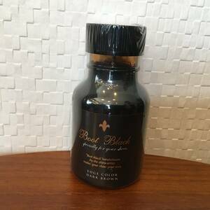 ● 送料￥410 ● エッヂカラー ダークブラウン 70mL BootBlack ブートブラック 革底靴 補修 コロンブス コバインキ (新品)(未開封)(正規品)