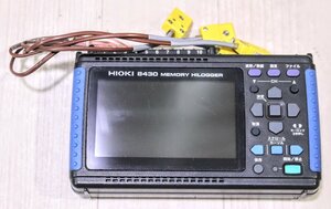 HIOKI メモリハイロガー 型番：8430 電源コードないため動作未確認　X6M1393-60