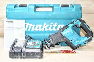 ☆動作品☆makita マキタ 充電式レシプロソー JR188D ケース　充電器　取扱説明書　ブレード付属　バッテリーなし　M1209