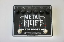 【1円スタート】☆動作品☆ELECTRO-HARMONIX (エレクトロハーモニックス)　 METAL MUFF　エフェクター　14H3553_画像2