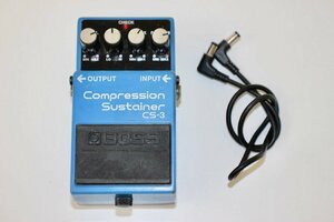 【1円スタート】☆動作品☆BOSS ( ボス ) / Compression Sustainer CS-3　　エフェクター　14H3552