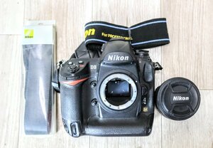 Nikon ニコン D3　一眼レフカメラ　レンズ付　バッテリーないため動作未確認 19KT382-60