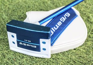 kasco　キャスコ　パター　Blue 9/9 WB-011 シャフトBlue9/9 グリップ純正　ヘッドカバー付属　17A2694