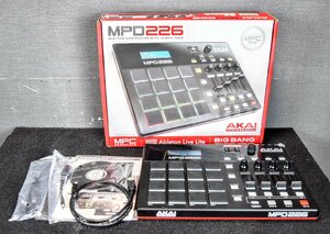 ☆動作品☆ AKAI (アカイ) MPCパッド MPD226 MIDIパッド 作曲 MIDIコントローラー ビートメイク 4J1901