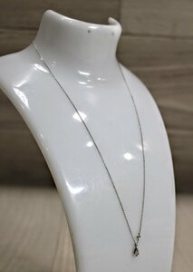 STAR JEWELRY　スタージュエリー　ネックレス　チェーン長さ40.3cm トップ0.4cm　K18　元箱付属　A2622