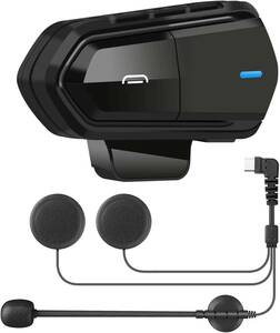 バイク インカム ヘルメット スピーカー Bluetooth マイク 薄型 分離式 FMラジオ機能 HI-FI音質 Siri/S-voice
