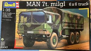 訳あり品 ドイツレベル 1/35 MAN 7t.milgl 6×6 トラック&エデュアルドエッチング付き