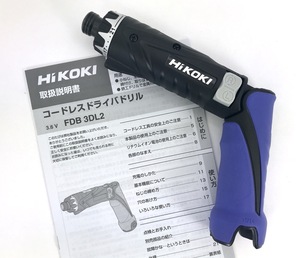 新品 HiKOKI 日立 コードレスドライバドリル FDB3DL2 本体のみ 3.6V ( 未使用 ドライバードリル 本体 日立工機 充電式 ハイコーキ )