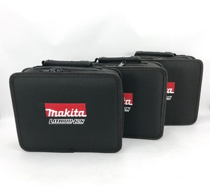 新品 マキタ ソフトケースのみ 3個 バッグ（ TD090D DF330DZ DF030D などに 10.8V 用 バック ドライバドリル インパクトドライバ 収納