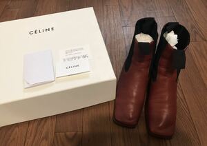 (中古)CELINE ブーツ　36.5サイズ　フィービー期