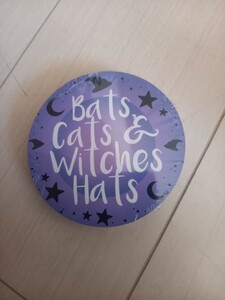 GRINDSTORE bats cats & witches hats pastel goth 4 pieces coaster set コースター 4枚セット