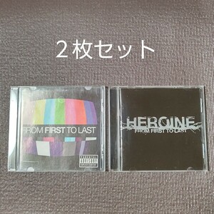From First To Last　CD　２枚セット　送料無料　即決　迅速発送