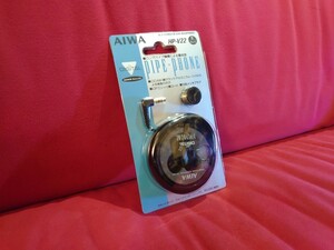 【AIWA】HP-V22 PIPE PHONE vintage　EARPHONE HEADPHONE アイワ レトロ イヤホン ヘッドホン　イヤフォン　ヘッドフォン　　