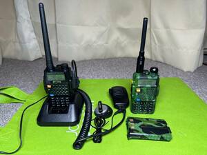 Pofung UV-5R Dual Band FM Transceiver トランシーバー　　2台セット　中国製